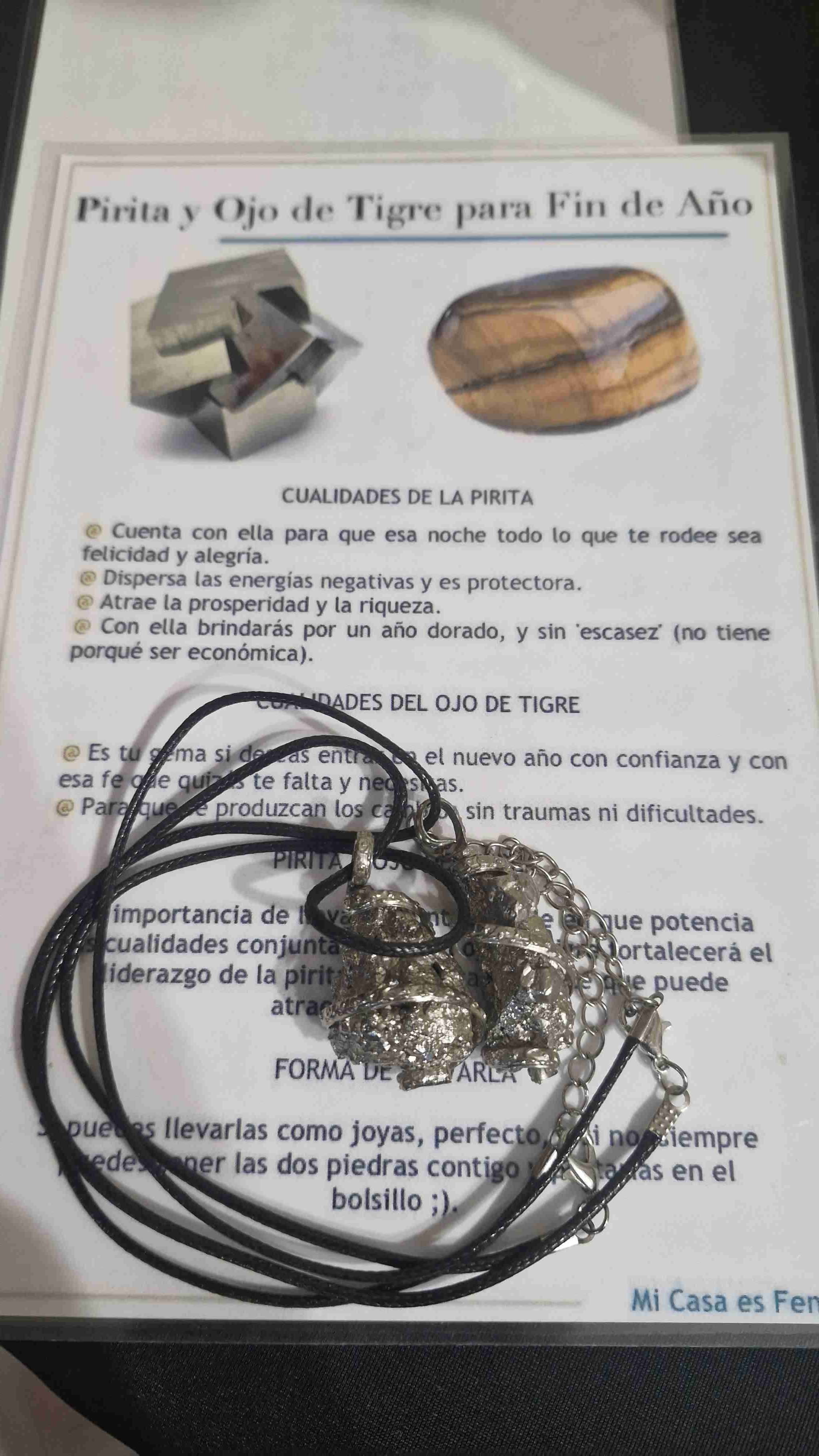 Collar de pirita