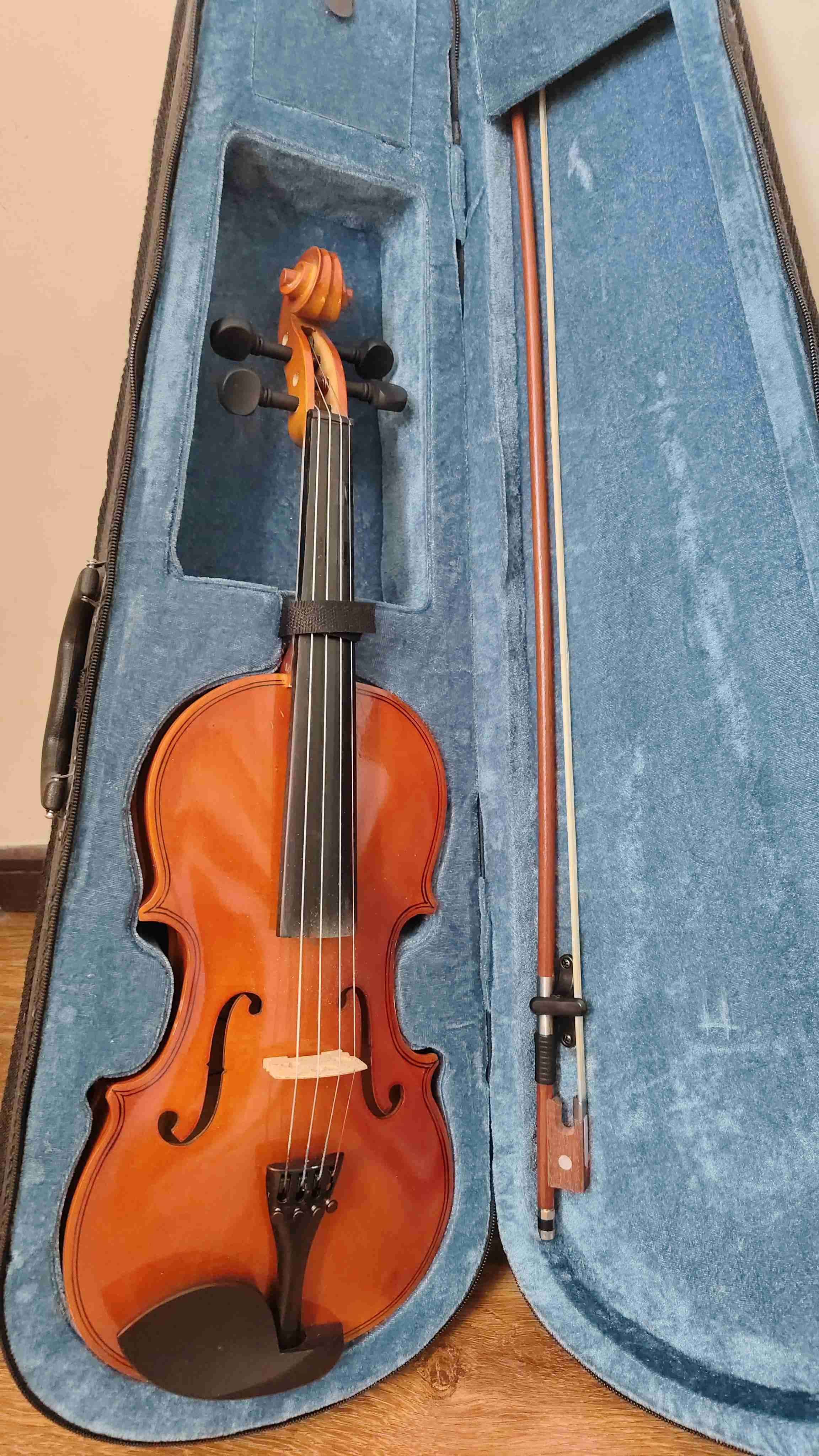 Violín 3/4 con estuche y arco